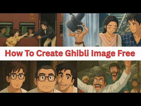 Free Ghibli Style Photo By ChatGPT | How To Create Ghibli Art ChatGPT Ai Free