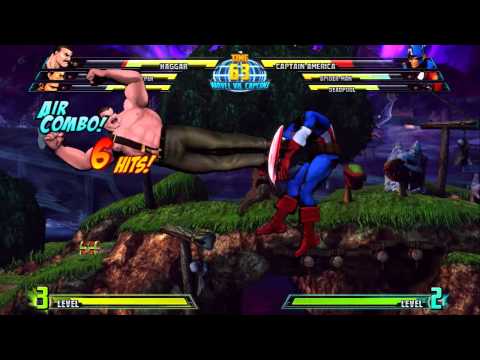 Marvel vs Capcom 3 Haggar reveal