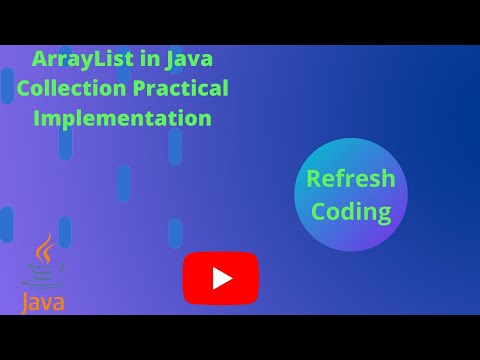 ArrayList In Java Collection Practical Implementation