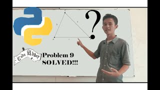 Problem #9 "Triangle" Codeabbey Solution (Bahasa)