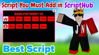 Roblox Best Universal Script | That you must put in your ScriptHub | Made by JN HH Gaming