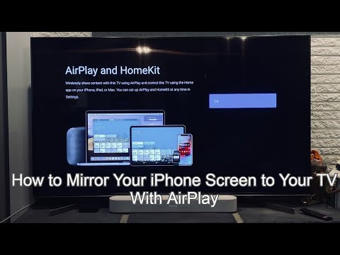 How to Mirror Your iPhone Screen to Your TV With AirPlay || AirPlay || iPhone Mirror Screen