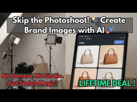 📸 No Photoshoot Needed! Try Seelab AI Studio Now!