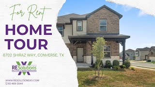🏡 Spacious 4-Bedroom Rental in Converse, TX | 6702 Shiraz Way | 2,804 Sq Ft Home