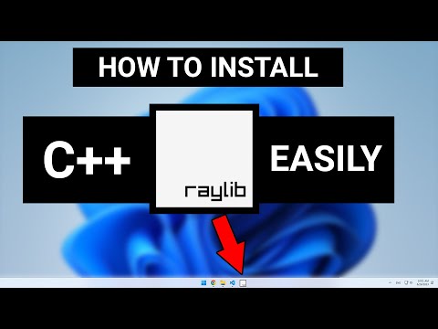 How to install raylib with C++ on Windows and use it with Visual Studio Code