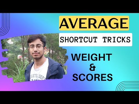 Average – Weight & Scores Based Questions | Shortcut Tricks for SSC & Bank @LearnForFree112