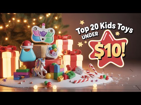Top 20 Kids Toys Under $10 for Christmas 2025 🎁 Fun & Creative Gift Ideas!