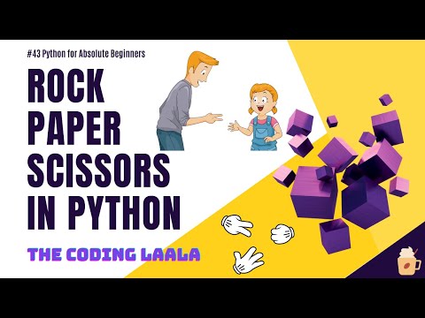 Rock Paper Scissors In Python | Mini Project | Python for Absolute Beginners
