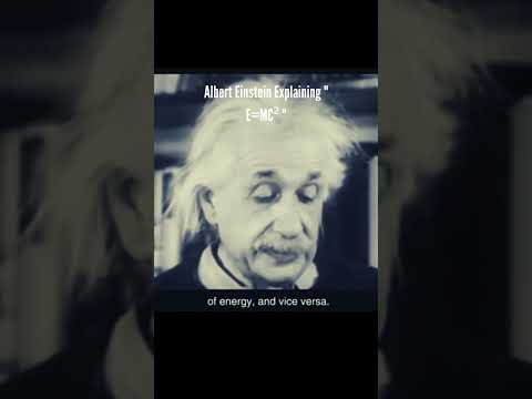 who noticed this 'a somewhat unfamiliar conception for the average mind' e=mc2 #shorts