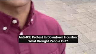 Anti-ICE protest in downtown Houston: What brought people out?