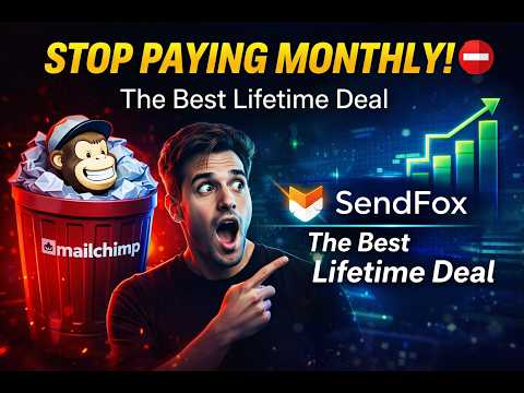 Stop Paying Monthly for Email Marketing! SendFox Lifetime Deal Explained 🚀