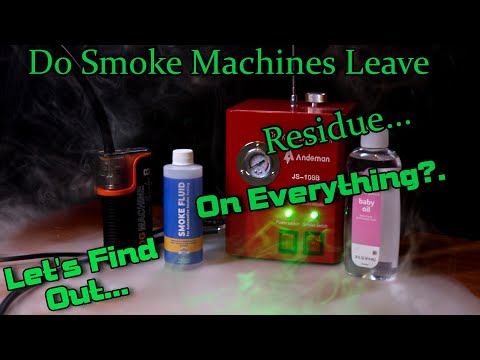 Andemon JS 108B vs Smoke B Machine - Do Smoke Machines Leave Behind A Sticky Mess In Your Engine?...