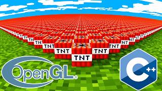 My C++ Minecraft Clone Can Now Blow Up 10,000,000 TNT