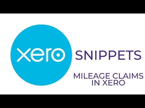 Mileage Claims in Xero