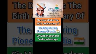 Significance of Engineer's Day | Engineer's Day #shorts #engineeringday
