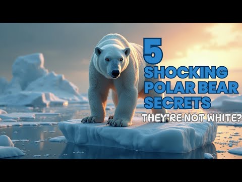 5 Shocking Polar Bear Secrets #polarbear #wildlifefacts  #didyouknow