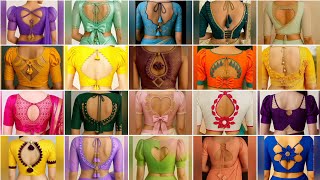 🎊60+ Latest Blouse back neck Designs/ blouse design /Blausee Designs 2025 /blouse ki design#blouse​​