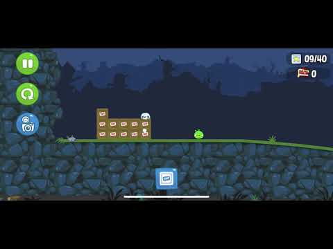 skull emoji gets yeeted into the backrooms in Bad Piggies