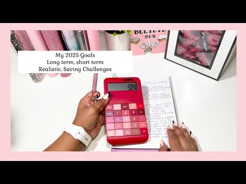2025 Financial Goals | Cash Stuffing | Sinking Funds | Budgeting | Savings