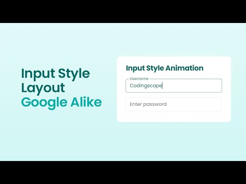 Input animations with HTML, CSS | Gmail Sign in Input Field CSS - Codingscape