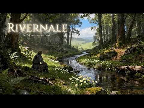 RIVERNALE | The Wanderer’s Silent Brook | Peaceful Nature Fantasy Ambience for Study & Sleep