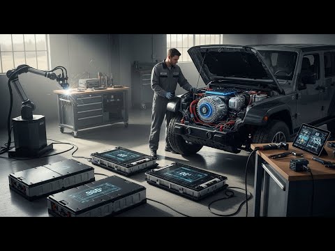 DIY Electric Jeep Car Build 2025 | How I Built My Own EV Jeep From Scratch