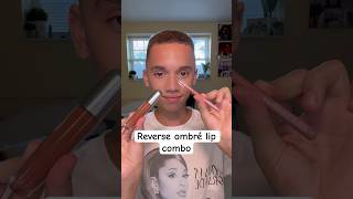 Would you wear this #lipcombo #lipcombotutorial #ombrelip #makeupforbeginners