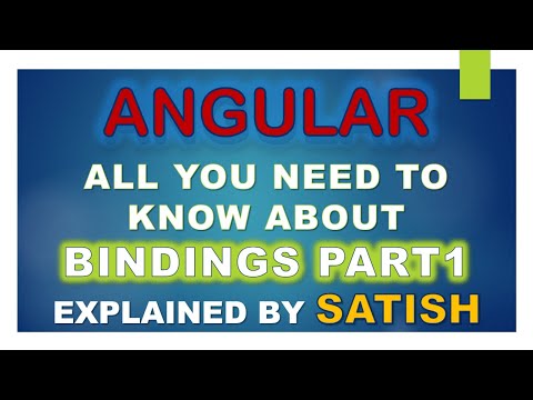 #angular  Angular | Data Bindings In Angular | Interpolation, Event, Property, Attributes Binding