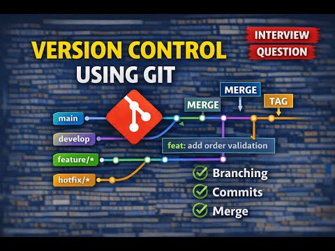 How I Handle Version Control Using Git  | Backend Developer Interview Answer