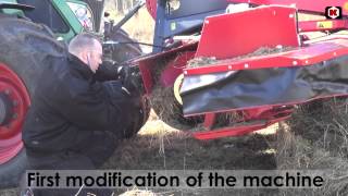 GXF Biomower - prototype test - validation process in machinery development