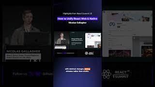 Is using Web code to build Native apps 'unrealistic' or bad for performance? #shorts