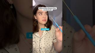 Crochet hook review 🤭 #crochetersofyoutube #crochet #crochethook