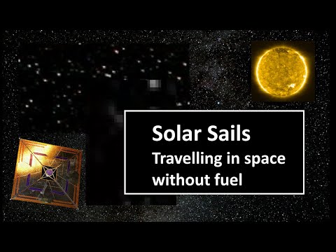 Solar Sails -using sunlight to propel spacecraft