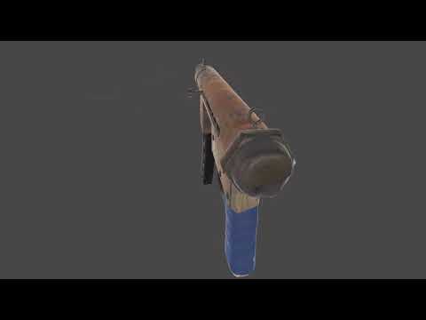 Rust inspired custom SMG