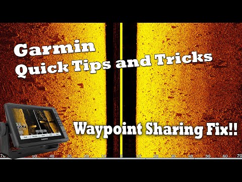 Garmin waypoints not Sharing? Try these simple steps!