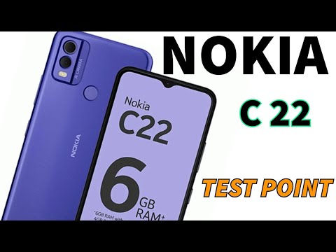 NOKIA c22 test point  factory reset, frp bypass