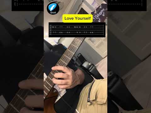 Love Yourself Guitar Tabs #guitartutorial #guitarlessons