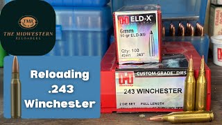 Reloading .243 Winchester with Hornady 90gr ELD-X