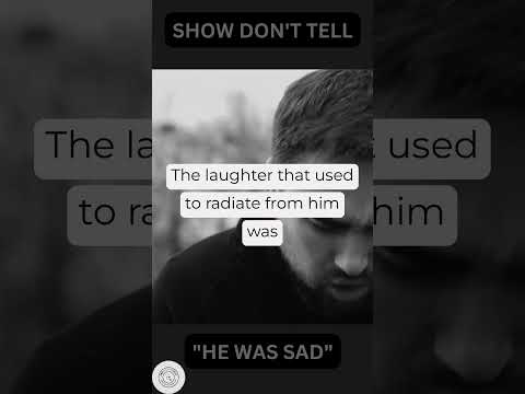 Show Don’t Tell: HE WAS SAD || #shorts