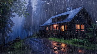 Gentle Night RAIN - Rain Sounds For Sleeping - Thunderstorm Sounds, RELAX, Medition, ASMR