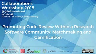 Promoting Code Review Within a Research Software Community: Matchmaking and Gamification