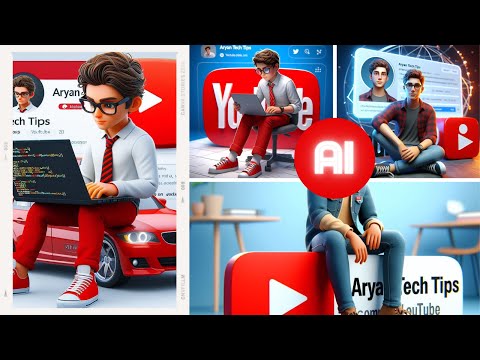 How to create 3D AI Social media boy Images | Viral photo editing | bing image creator tutorial | ai