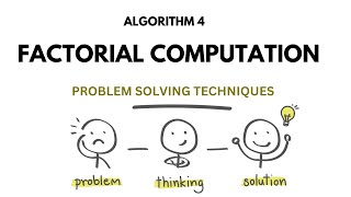 ALGO 4 | FACTORIAL COMPUTATION | PROBLEM SOLVING TECHNIQUES