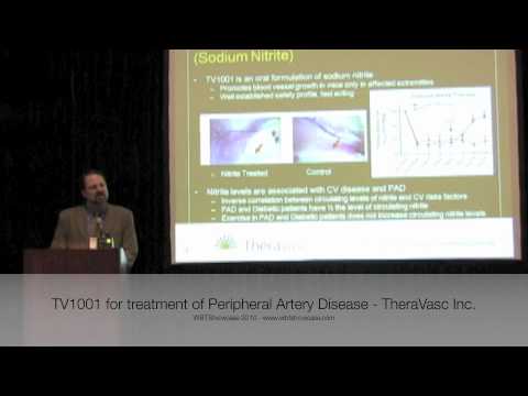 TV1001 for treatment of Peripheral Artery Disease - WBTShowcase 2010