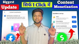📌Facebook Waiting List Biggest Update Content monetization Tools | Biggest Update Monetization Tools
