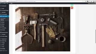 Glaze WordPress Theme - Theme Slider