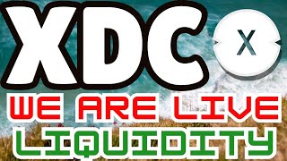 🚨#XDC THE LIQUIDITY IS HERE👀💰💵