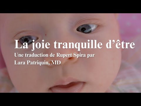 Rupert Spira — La joie tranquille d’être (Traduction française par Lara Patriquin, MD)