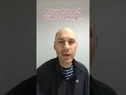 4 Drupal search videos coming... #drupal