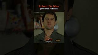 Robert De Niro evolution (1963-2024) 🎬✨️ #robertdeniro #actor #throwback #thenandnow